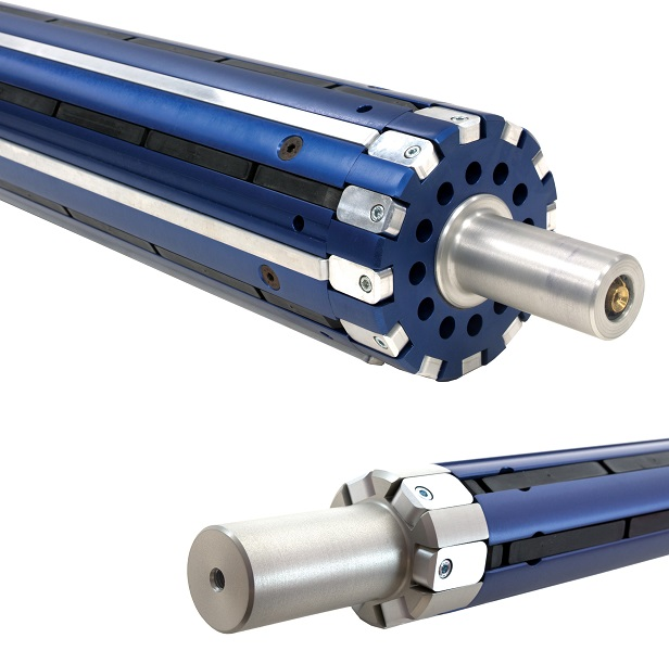 Tidland Cyclone high-speed centering shaft