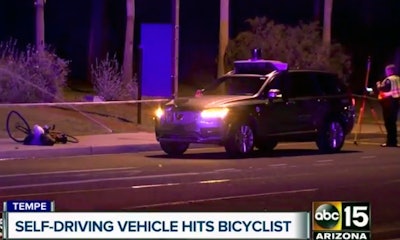 Tempe Autonomous Car Crash