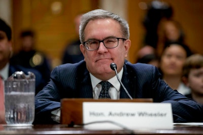 Epa Andrew Wheeler Hearing Ap