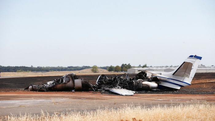 Plane Crash Food Packaging Execs Ap