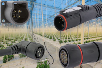 Souriau industrial connectors are ideal for smart agriculture.