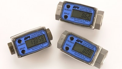 Compact G2 flow meters feature a unique modular design in a variety of materials and sizes, enabling users to spec the ideal flow meter for their specific application.