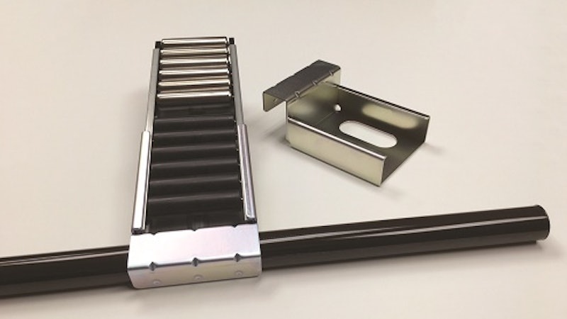 Low Profile Gravity Rollers and Conveyor Mounts From: Creform ...