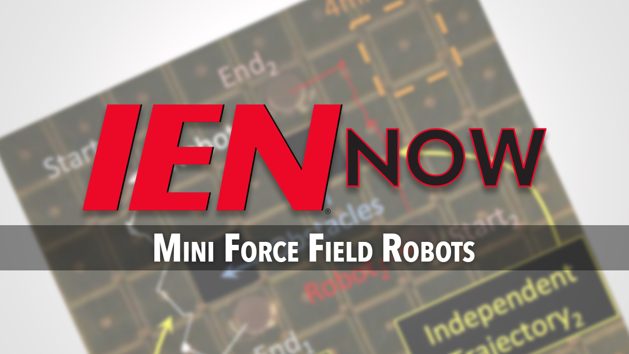 Researchers from Purdue University in West Lafeyette, IN recently unveiled their use of a new technology likened to &ldquo;mini&rdquo; force fields to independently control individual microrobots operating within larger groups. Targeted applications include medical and manufacturing.