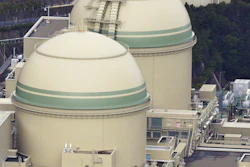 This shows No. 3 nuclear reactor at Takahama nuclear power station in Takahama town in Fukui prefecture, northwestern Japan.
