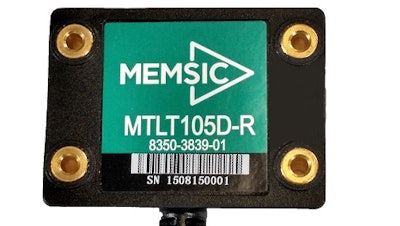 The MTLT family of tilt sensors feature IP67 rated inclinometers with an integrated RS-232 interface and flying lead cable operating from a 9 V to 32 V single supply.
