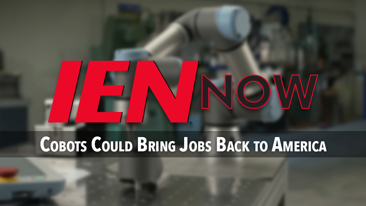 The UR3 is Universal's nextgen cobot with a 3 kg maximum payload. The smaller, table-top robot is designed for light assembly tasks and automated workbench scenarios. Right now, cobots have the potential to disrupt the contract manufacturing market, or really any company working on low volume, high diversity applications.
