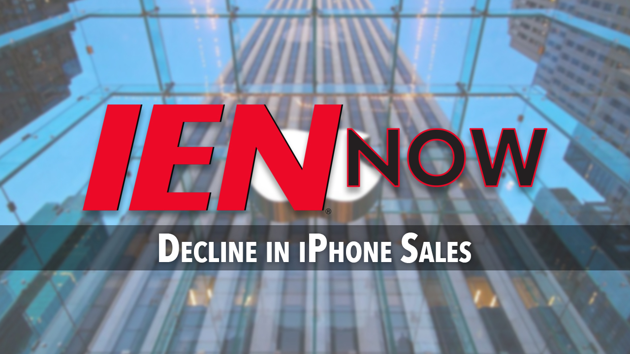 It&rsquo;s being reported Apple &ndash; the giant of tech giants &ndash; could be facing a significant challenge in the coming months. The AP says there are signs that iPhone sales in the first three months of 2016 will &mdash; for the first time ever &mdash; show an abrupt decline from the same period a year earlier.