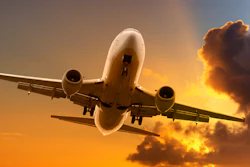 Jet Aeroplane Flying In Bright Sunset Sky Sun Rays 000009760454 Medium 56c49372b135d