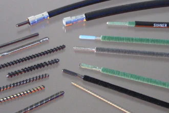 Suhner Manufacturing’s SU-Flock silent flexible shafts are designed for applications in which noise is a critical factor.