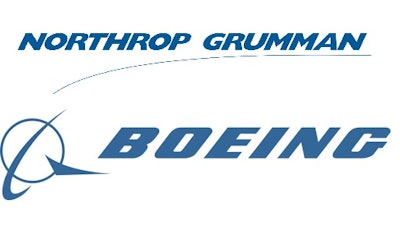 Boeing and Northrop logos