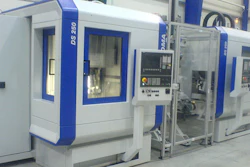 A full line of Rasoma machining centers is now available from German Machine Tools of America (GMTA) (Ann Arbor, MI), including vertical turning centers, 4-axis shaft turning centers, end machining, double spindle, and various special purpose machining centers with full automation is offered.