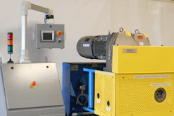 Guill Tool recently announced a new design for its high-production rotary models, both inline and crosshead style. You can see it here mounted on a cart.