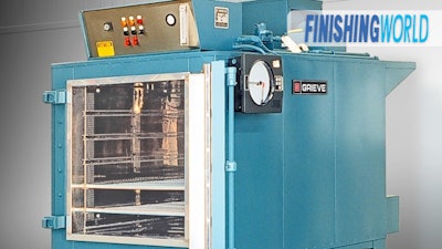 The No. 870 is a 500°F (260°C), inert atmosphere oven from Grieve is currently used for aging rubber parts.