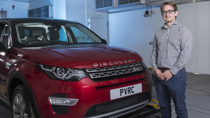 Project lead and Lecturer in the University of Bath's Department of Mechanical Engineering, Dr Colin Copeland.