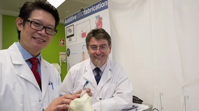 Professors Peter Choong and Gordon Wallace.