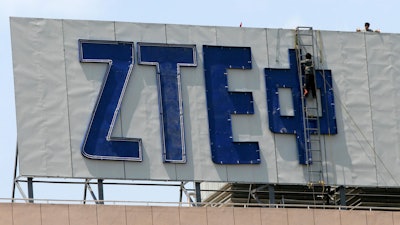 Washington has imposed restrictions on the ability of one of China's biggest telecoms equipment makers, ZTE Corp., to use American components after concluding the state-owned company improperly exported U.S. technology to Iran.
