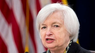 Federal Reserve chair Janet Yellen