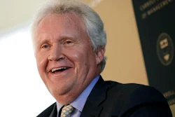 General Electric Chairman and CEO Jeffrey Immelt speaks at the Boston College Chief Executives Club in the Boston Harbor Hotel in Boston, Thursday, March 24, 2016. Immelt discussed his company's impending move from Fairfield, Conn., to Boston at a meeting of business executives.