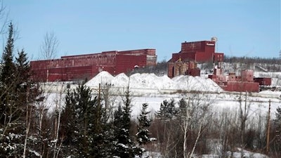 The closed LTV Steel taconite plant sits idle near Hoyt Lakes, Minn. The site, which closed in 2001, may return to life as part of Minnesota’s first copper-nickel mine, owned by PolyMet.