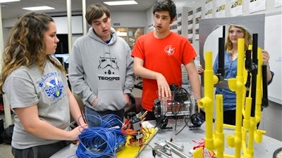 After 20 years of competing in land-based robotics competitions, students at the Limestone Career Technical Center are taking their skills beneath the waves. For the first time, the school will compete in an underwater robotics competition to take place next month at the Dauphin Island Sea Lab.