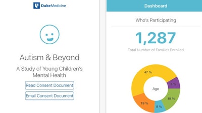 The Autism & Beyond app uses a smartphone camera and an algorithm to read children's facial expressions and assess their emotional responses.