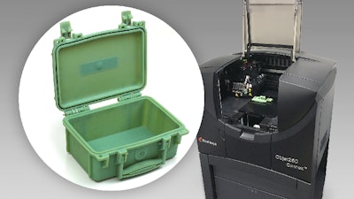 The Stratasys 3D printer, the Objet260 Connex, allows GEMSTAR to effectively build new case components and quickly make design changes and alternations in as little as one hour.