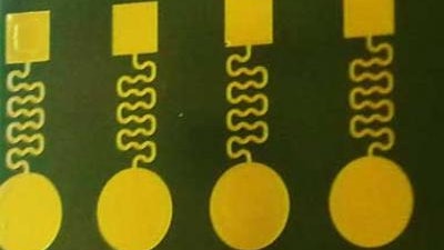 Gold circuits and other electronic components could one day be healed by self-propelled nanomotors.