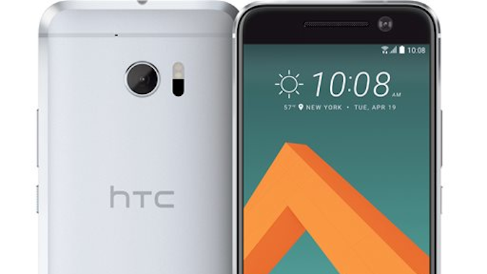 This photo provided by HTC shows the HTC10. HTC is promising a better camera, along with refinements in audio and design, as it unveils its latest flagship phone, the HTC 10.
