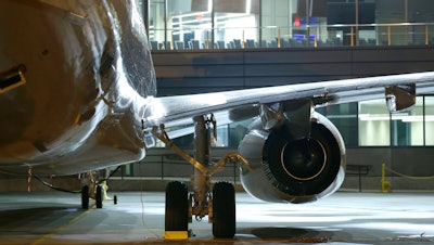 In this file photo, a new Boeing 737-900ER airplane being delivered to United Airlines is parked in front of Boeing's newly expanded 737 delivery center in Seattle. The United States recently allowed Boeing to have direct talks with Iranian airliners.