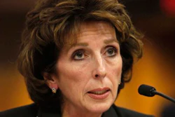 In this Dec. 14, 2011 file photo, University of California, Davis, Chancellor Linda Katehi, told lawmakers that she never ordered campus police to use force or pepper spray on students last month, while testifying at a legislative hearing at the Capitol in Sacramento, Calif.