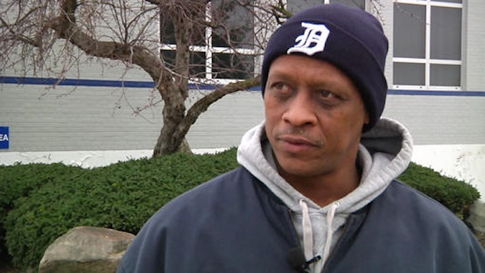 This April 8, 2016, image made from a video shows Wendell Nolen, who said he has experienced the slide from middle-class status first-hand, in Hamtramck, Mich. A widening wealth gap is moving more households into either higher or lower-income groups in major metro areas, with fewer remaining in the middle, according to a report released Wednesday, May 11, 2016, by the Pew Research Center.