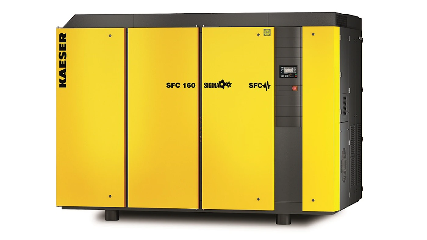 Vfd Compressor Redesigned Variable Frequency Drive Compressors From: Kaeser ...