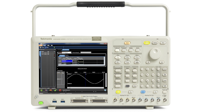 Tektronix claims that the AWG4000 Series is the industry’s first 3-in-1 arbitrary waveform generator.