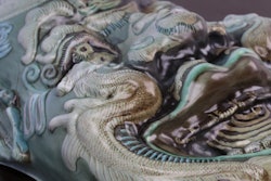 Color details and structures of the replica match precisely the template.