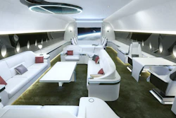 Airbus launches ACJ350 XWB with Easyfit outfitting.
