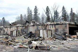 A break in the weather has officials optimistic they have reached a turning point on getting a handle on the massive wildfire.