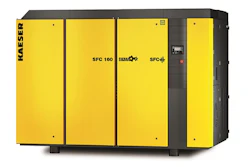 The redesigned SFC 132 and 160 variable frequency drive rotary screw compressors from Kaeser deliver reliability, simple maintenance, and sustainable energy savings.