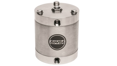 The Stainless Steel Flat-I cylinders from Bimba Manufacturing were designed especially for applications in which frequent, corrosive wash downs are required to prevent the propagation of bacteria.