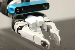 Researchers at Carnegie Mellon University's Robotics Institute have shown that a camera attached to a robot's hand can rapidly create a 3-D model of its environment and also locate the hand within that 3-D world.