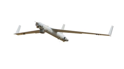 An Insitu ScanEagle seen fitted with ViDAR Payload.