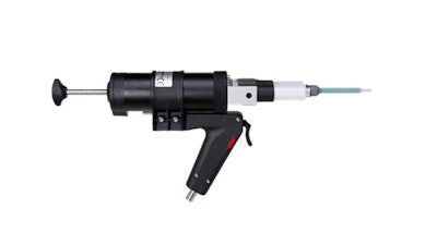 The Mixpac 50 ml Pneumatic Dispensing Tool from Mixtips USA.