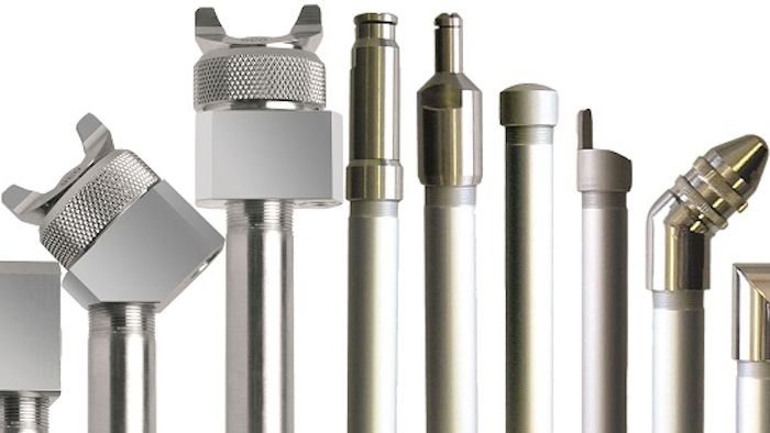 Walther Pilot's comprehensive selection of spray gun nozzle extensions.