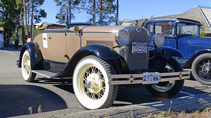 A model A Ford.
