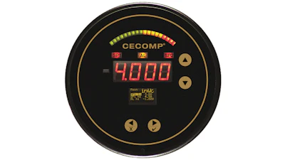 Cecomp's digital differential pressure gauges can measure positive, negative, or differential pressure.