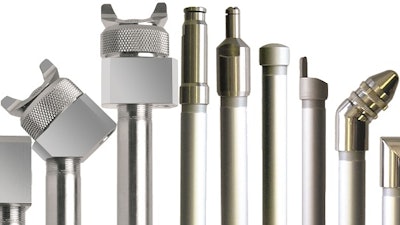 Walther Pilot's comprehensive selection of spray gun nozzle extensions.
