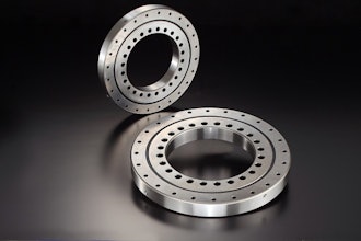 IKO International's CRBF Crossed Roller Bearings feature a space-saving design.