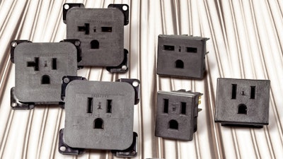 NEMA 5-15, 5-20, 6-15, and 6-20 snap-in and screw-mount sockets are now available from Interpower.