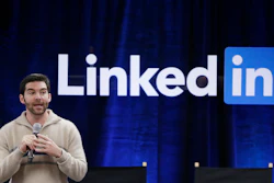 In this file photo, LinkedIn CEO Jeff Weiner speaks during the company's second annual 'Bring In Your Parents Day,' at LinkedIn headquarters. Microsoft is buying the professional networking service site for about $26.2 billion.