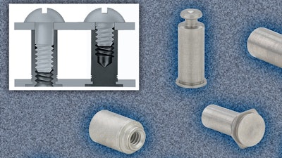 PennEngineering's self-clinching standoff fasteners enable reliable mounting, spacing, or stacking.